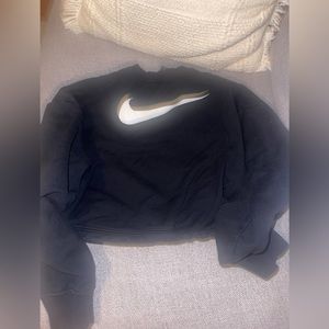 Nike cropped sweater